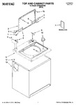 Diagram for 01 - Top And Cabinet Parts