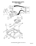 Diagram for 05 - Machine Base Parts