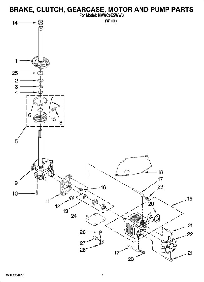 Diagram for MVWC6ESWW0