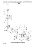 Diagram for 04 - Brake, Clutch, Gearcase, Motor And Pump Parts