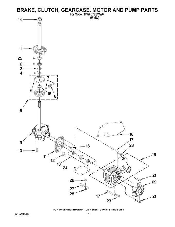 Diagram for MVWC7ESWW0