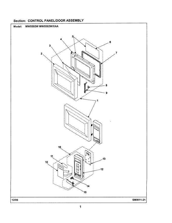 Diagram for MW1030WA