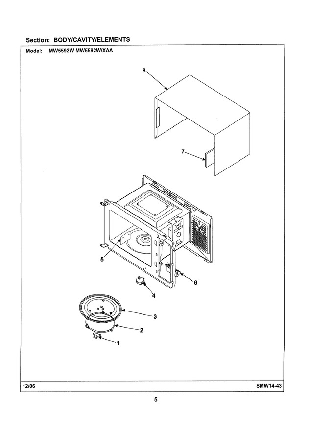 Diagram for MW5592W