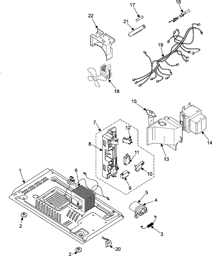 Diagram for MW830WA