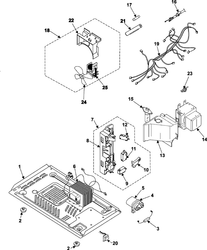 Diagram for MW840BC/XAA