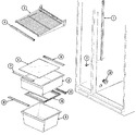 Diagram for 04 - Shelves & Accessories