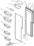 Diagram for 15 - Refrigerator Door