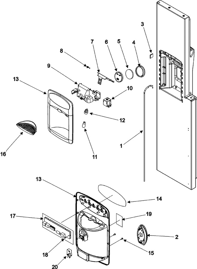 Diagram for MZD2667HEW