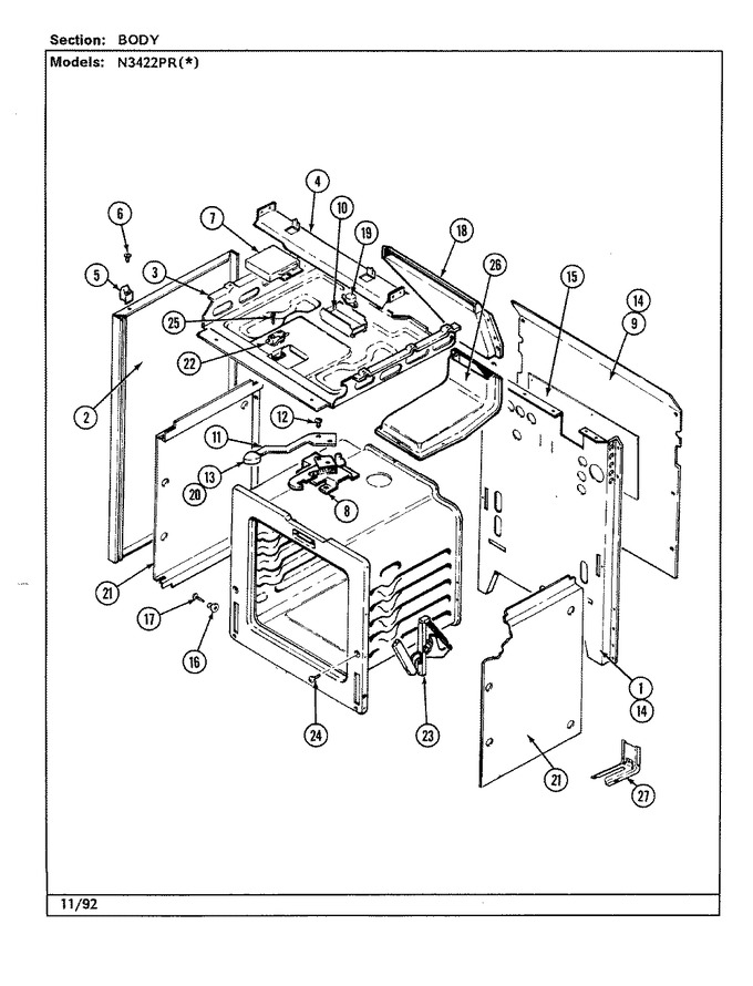 Diagram for N3422PRA