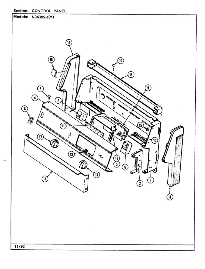 Diagram for N3438SRW