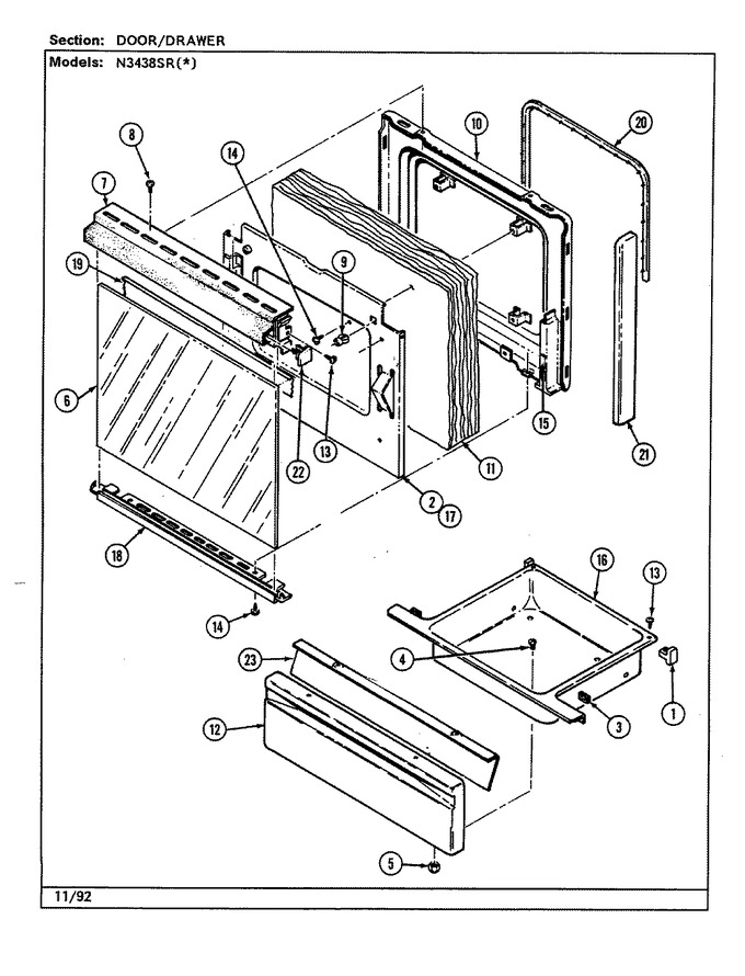 Diagram for N3438SRW