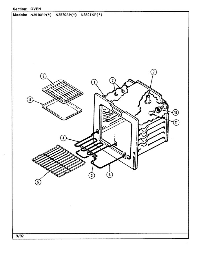 Diagram for N3510PPW