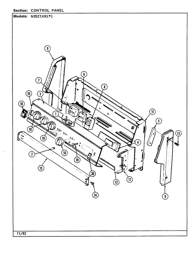 Diagram for N3521XRA