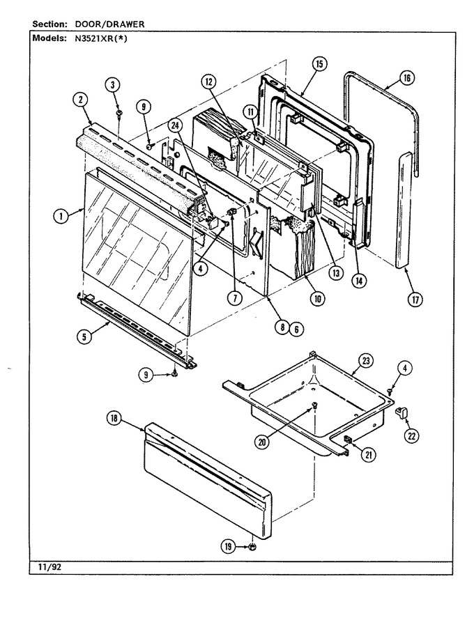 Diagram for N3521XRW