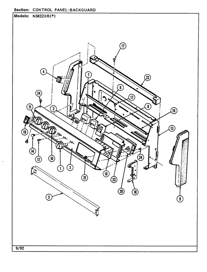 Diagram for N3832XRA