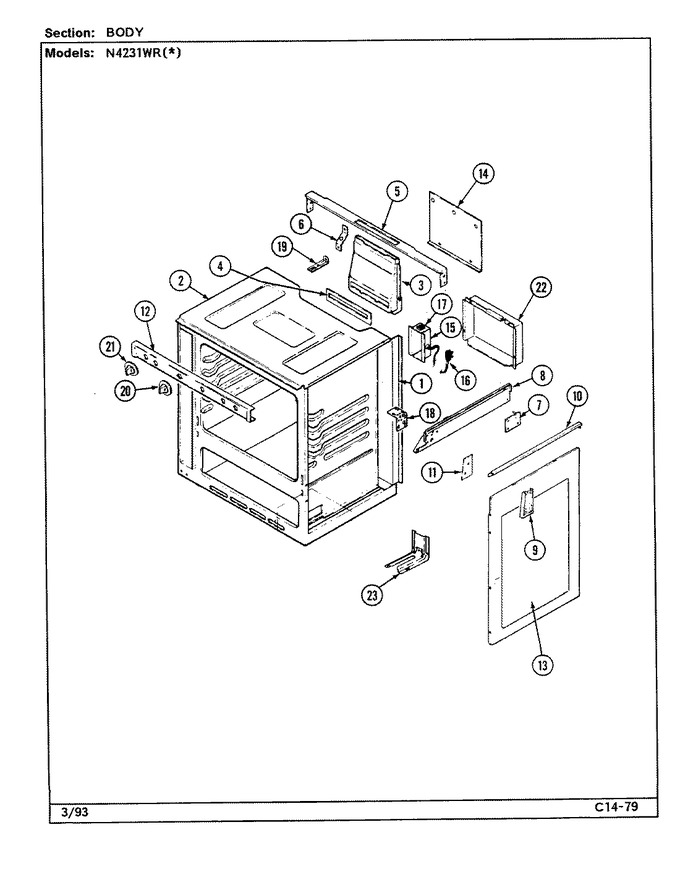 Diagram for N4231WRA