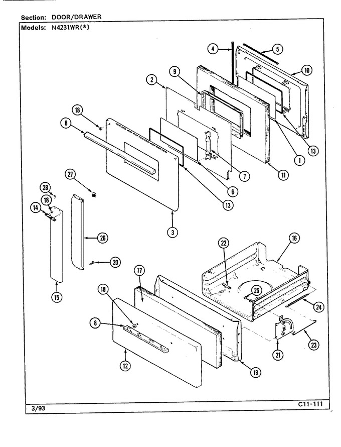 Diagram for N4231WRA