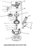 Diagram for 04 - Brg Hsg/brake/pulley & Pivot Dome