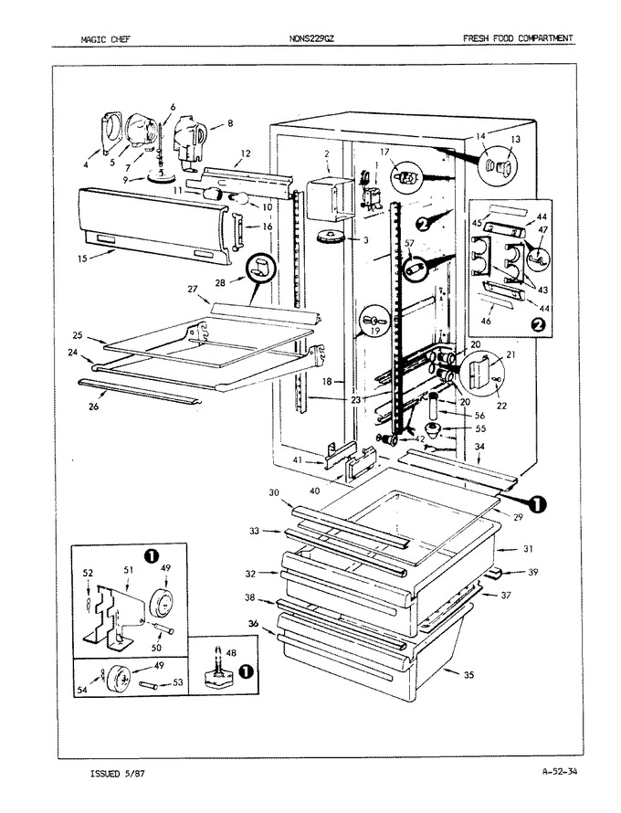 Diagram for NDNS229GZH (BOM: 7L35A)