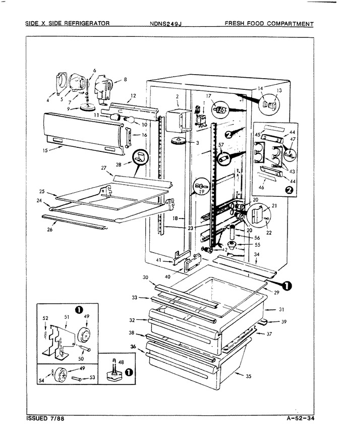 Diagram for NDNS249JH (BOM: 8N45A)