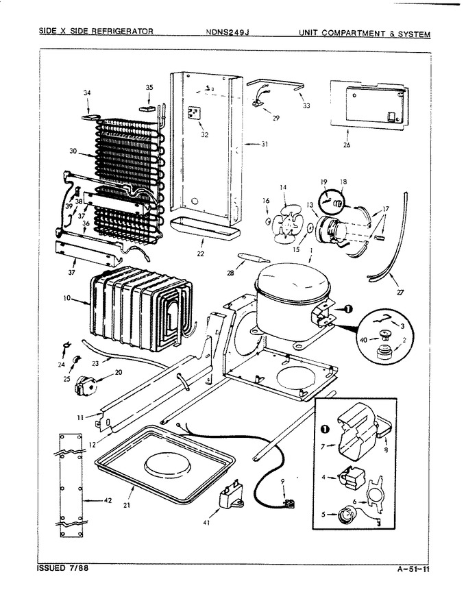 Diagram for NDNS249JA (BOM: 8N45A)