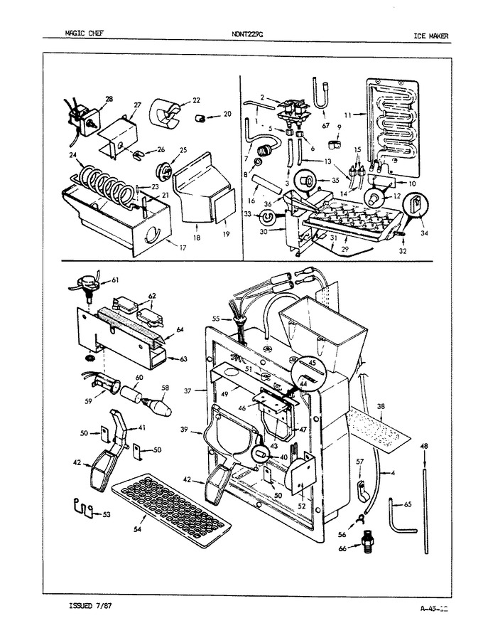 Diagram for NDNT229G (BOM: 7D59A)