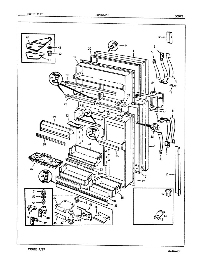 Diagram for NDNT229GA (BOM: 5E69A)