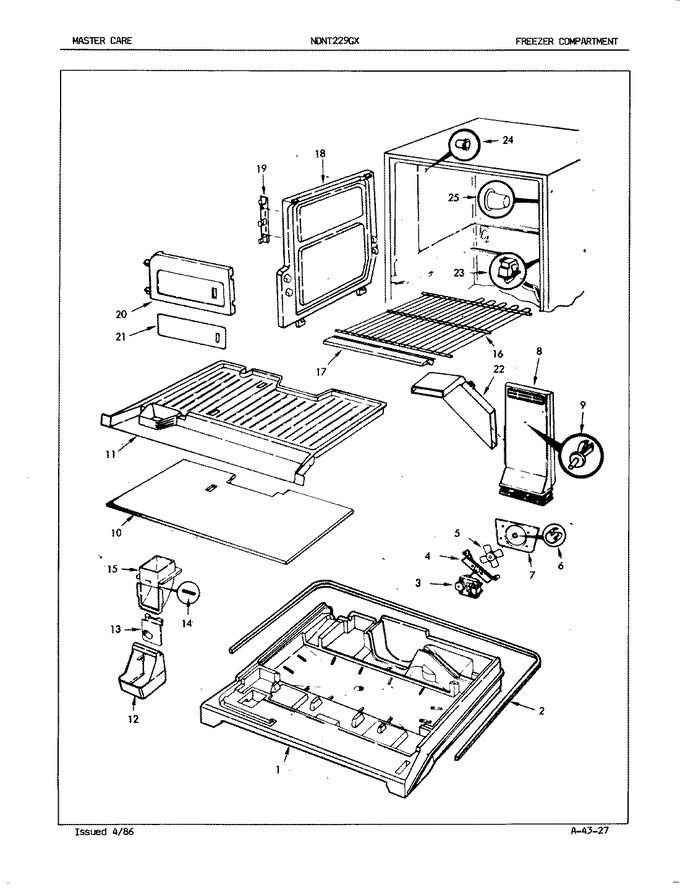 Diagram for NDNT229GX (BOM: 5E50A)