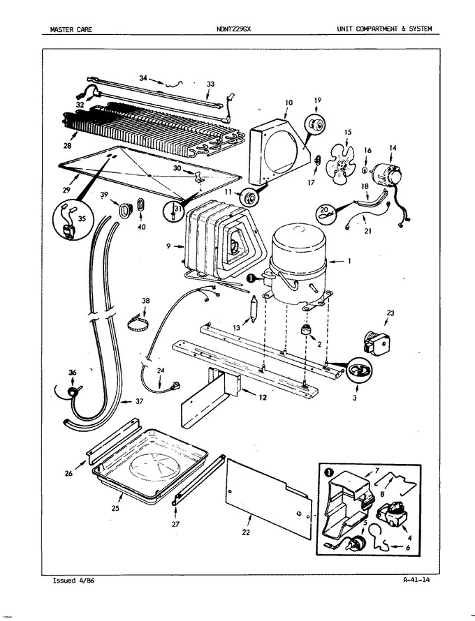 Diagram for NDNT229GX (BOM: 5E50A)