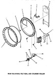 Diagram for 10 - Rear Blkhd, Felt Seal & Cylinder Roller