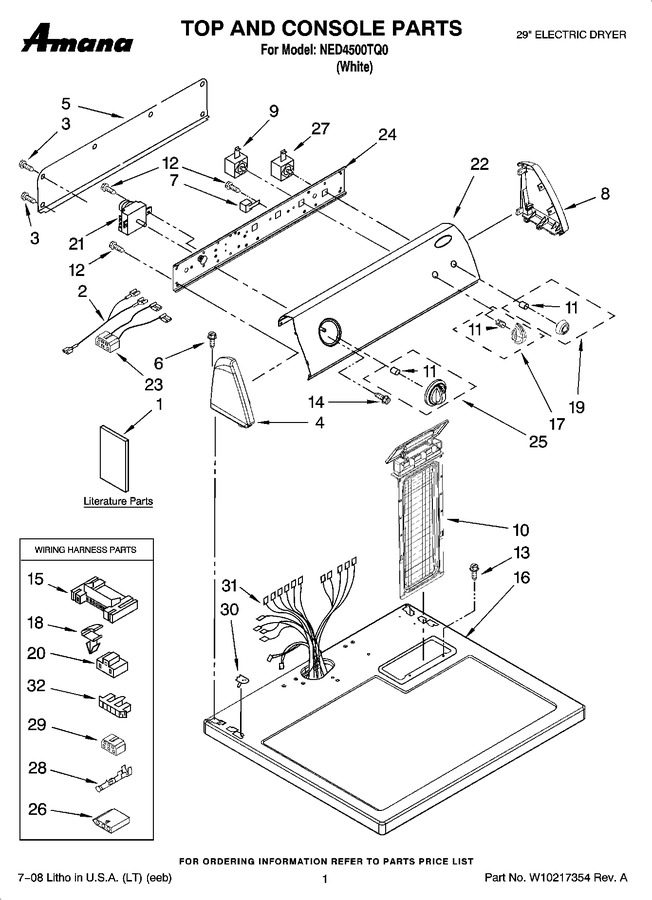 Diagram for NED4500TQ0