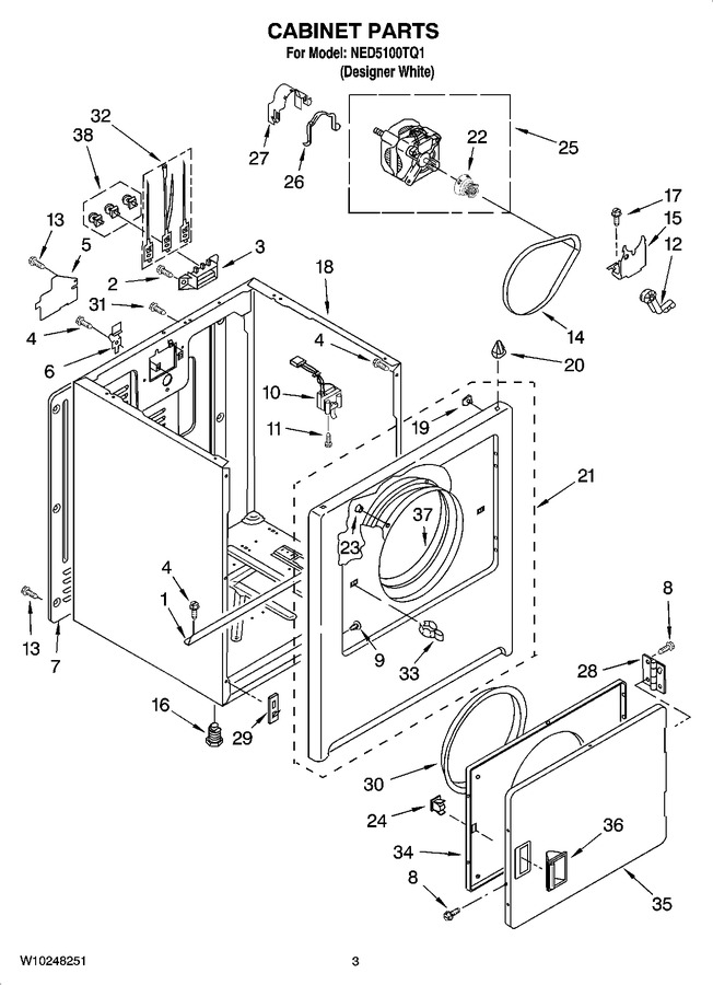 Diagram for NED5100TQ1