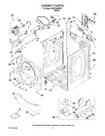 Diagram for 02 - Cabinet Parts