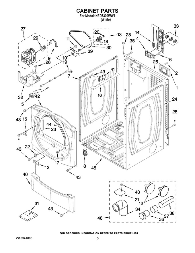 Diagram for NED7300WW1