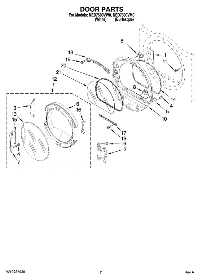 Diagram for NED7500VM0