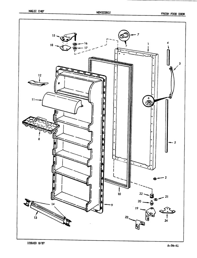 Diagram for NENS228GZA (BOM: 7L33A)