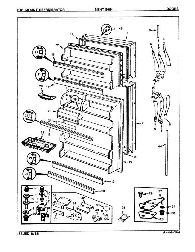 Diagram for NENT198HA (BOM: 7A71A)