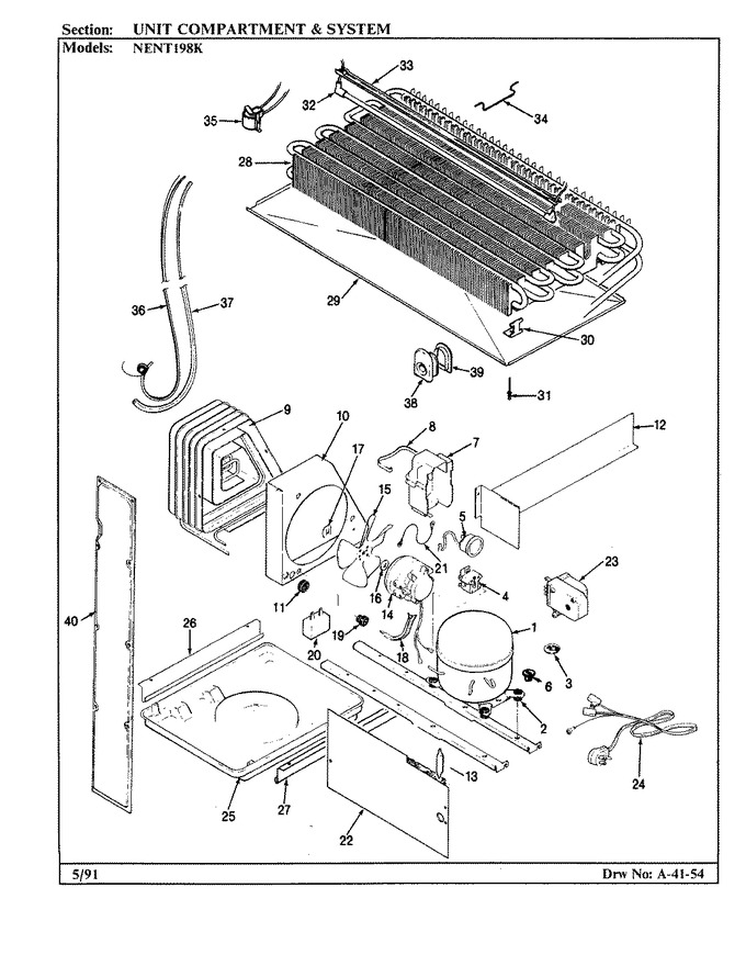 Diagram for NENT198KA (BOM: BC64A)