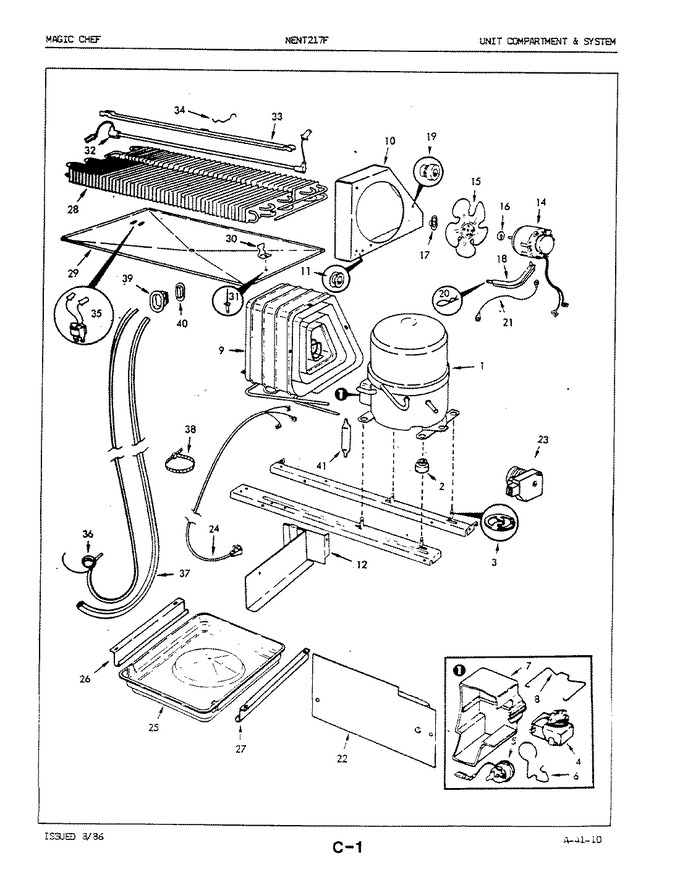 Diagram for NENT217FA (BOM: 5D80A)