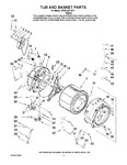 Diagram for 03 - Tub And Basket Parts