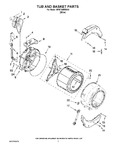 Diagram for 06 - Tub And Basket Parts