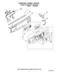 Diagram for 03 - Control Panel Parts