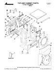 Diagram for 01 - Top And Cabinet Parts