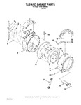 Diagram for 05 - Tub And Basket Parts