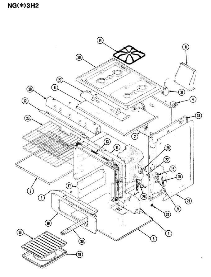 Diagram for NGW3H2AV