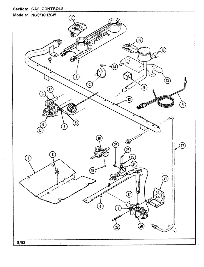 Diagram for NGA6H2GW