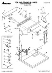 Diagram for 01 - Top And Console Parts