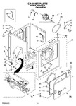 Diagram for 02 - Cabinet Parts