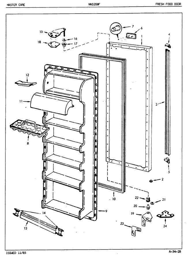 Diagram for NNS208FA (BOM: 5M54A)