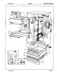 Diagram for 02 - Fresh Food Compartment